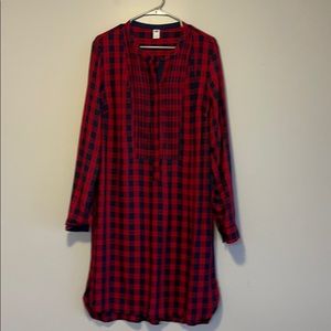 Old Navy plaid dress